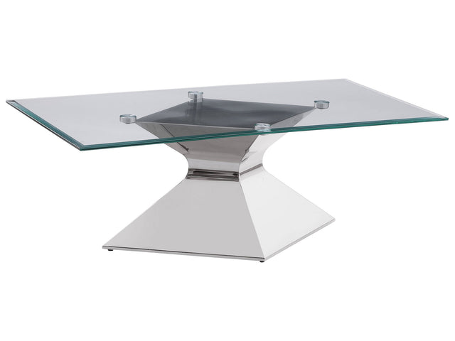 Jenny Polished Chrome Coffee Table - Ornate Home
