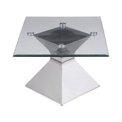 Jenny Polished Chrome Coffee Table - Ornate Home