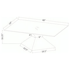 Jenny Polished Chrome Coffee Table - Ornate Home