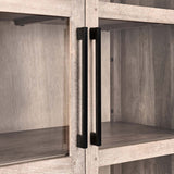 Jensen Brown Tall Cabinet - Ornate Home