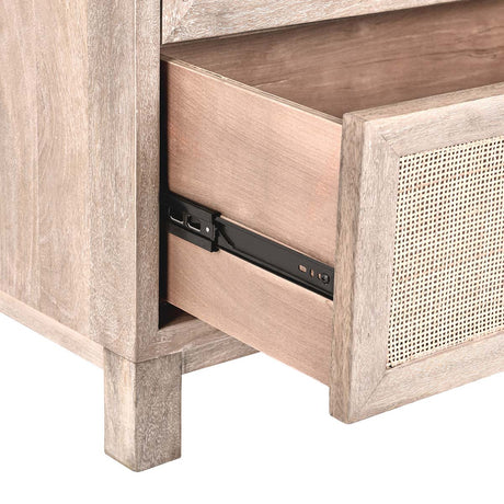 Jensen Brown Tall Cabinet - Ornate Home