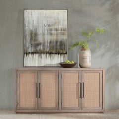 Jensen Taupe Cabinet - Ornate Home