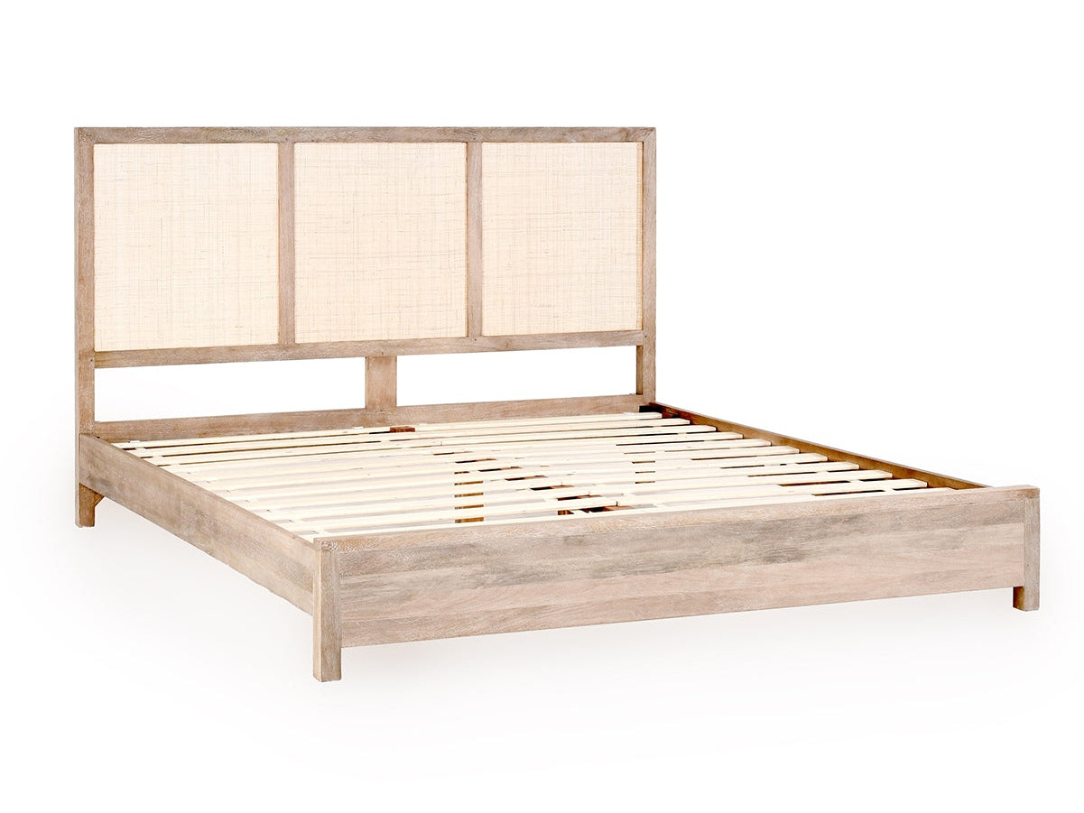 Jensen Taupe California King Bed - Ornate Home