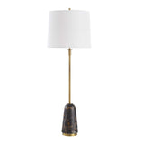 Jenson Black Marble Buffet Lamp - Ornate Home