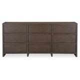 Jenson Brown 9 Drawer Dresser - Ornate Home