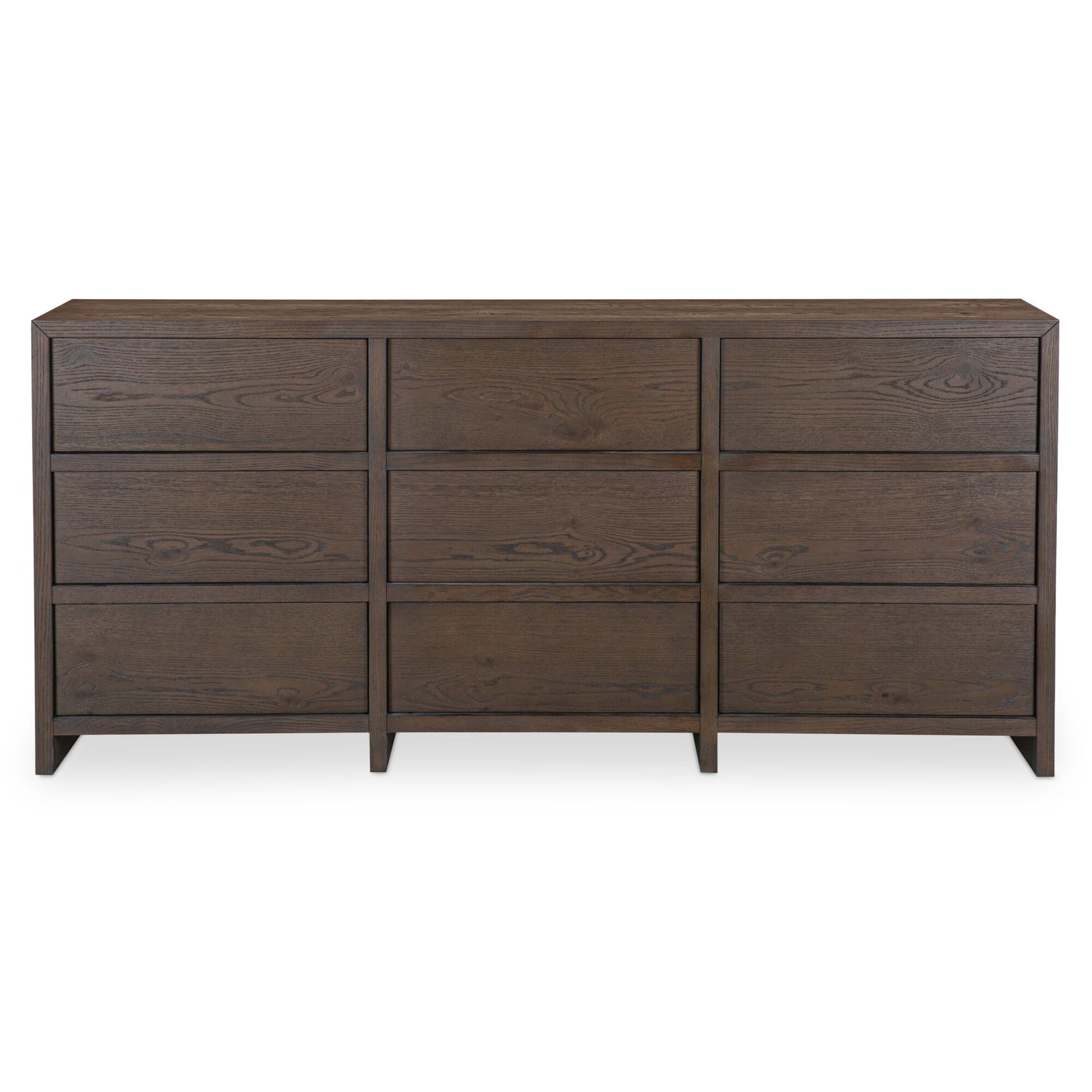 Jenson Brown 9 Drawer Dresser - Ornate Home