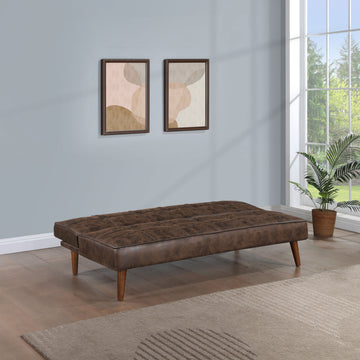 Jenson Dark Coffee Sofa Bed - Ornate Home