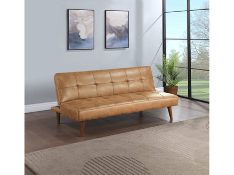 Jenson Saddle Brown Sofa Bed - Ornate Home