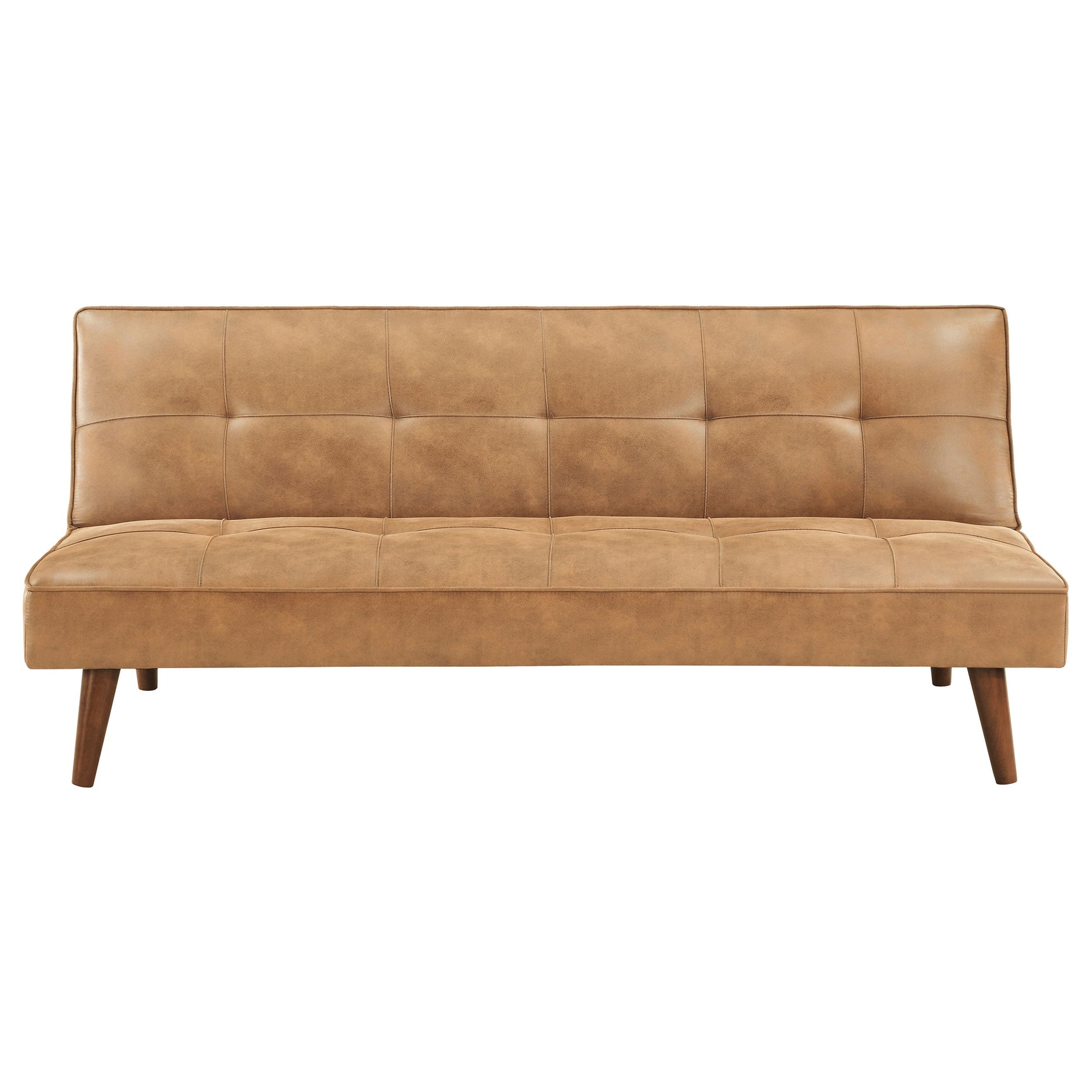 Jenson Saddle Brown Sofa Bed - Ornate Home