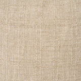 Jeren Beige 22x22 Cotton Linen Square Pillow Cover - Ornate Home