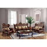 Jericho Brown/Dark Oak Sofa - Ornate Home