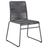 Jerome Charcoal Side Chair (Set of 2) - Ornate Home