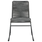 Jerome Charcoal Side Chair (Set of 2) - Ornate Home