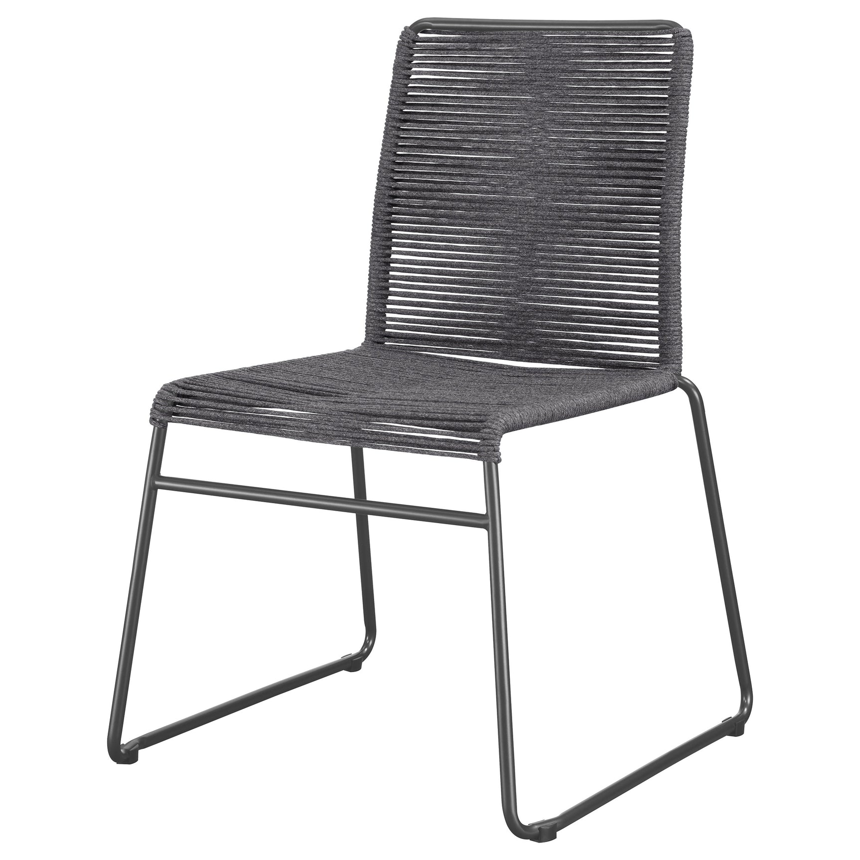 Jerome Charcoal Side Chair (Set of 2) - Ornate Home