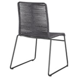Jerome Charcoal Side Chair (Set of 2) - Ornate Home