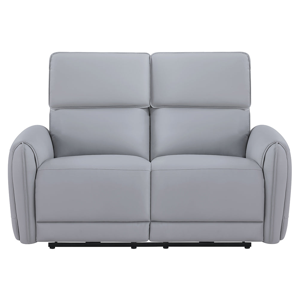 Jeromie Gray Power Motion Loveseat - Ornate Home