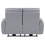 Jeromie Gray Power Motion Loveseat - Ornate Home