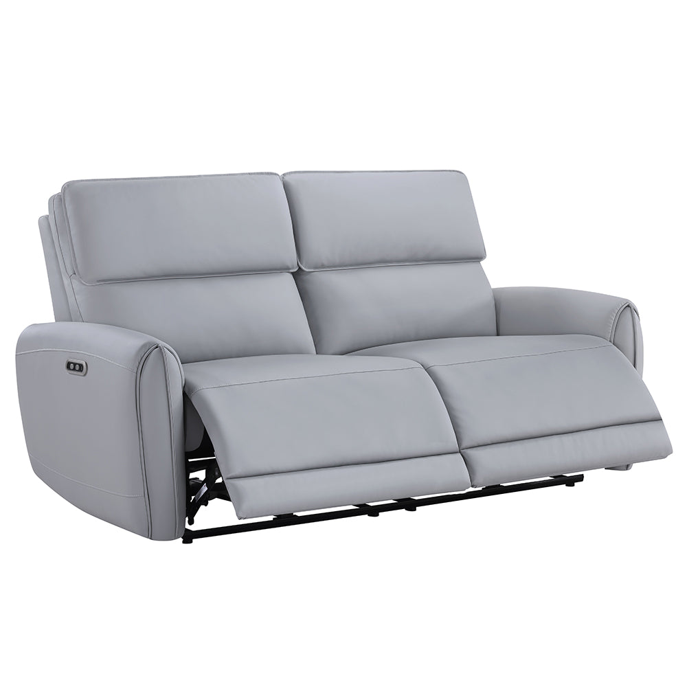 Jeromie Gray Power Motion Sofa - Ornate Home