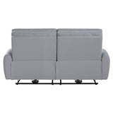 Jeromie Gray Power Motion Sofa - Ornate Home