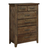 Jerrick Burnished Brown Chest - Ornate Home