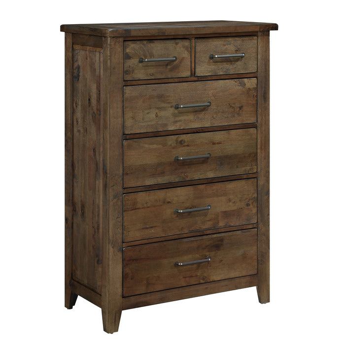 Jerrick Burnished Brown Chest - Ornate Home