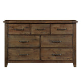 Jerrick Burnished Brown Dresser - Ornate Home