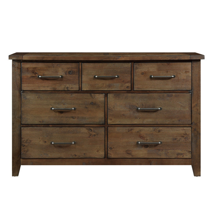 Jerrick Burnished Brown Dresser - Ornate Home