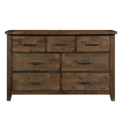 Jerrick Burnished Brown Dresser - Ornate Home