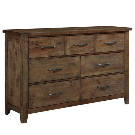 Jerrick Burnished Brown Dresser - Ornate Home