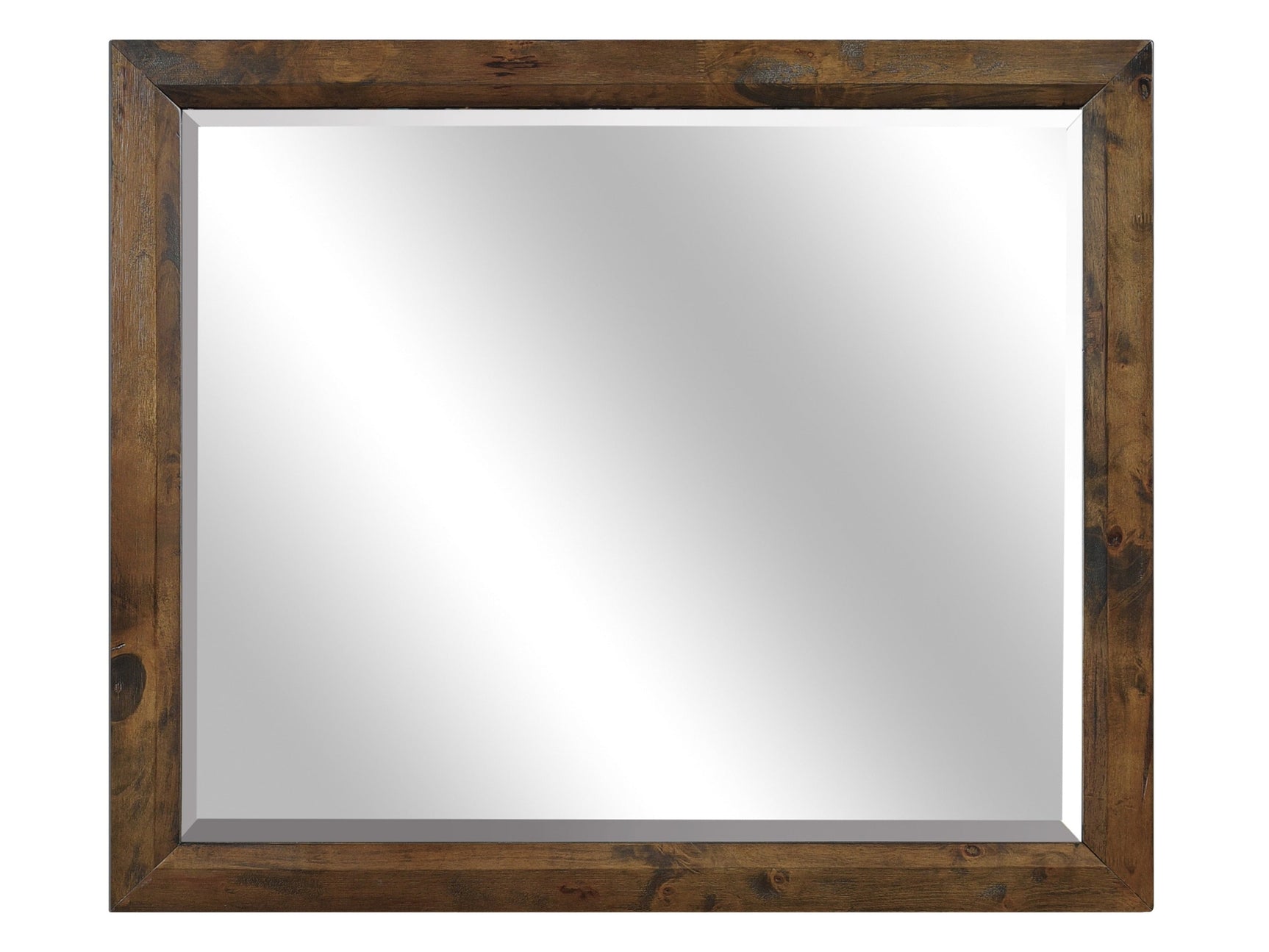 Jerrick Burnished Brown Mirror - Ornate Home