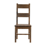 Jerrick Burnished Brown Side Chair (Set of 2) - Ornate Home
