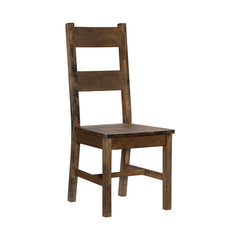 Jerrick Burnished Brown Side Chair (Set of 2) - Ornate Home