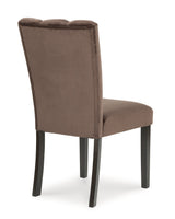Jeshina Mocha Dining Chair (Set of 2) (Online Special Price) - Ornate Home