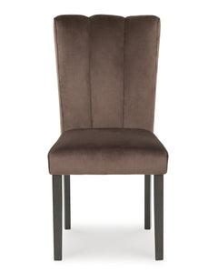 Jeshina Mocha Dining Chair (Set of 2) - Ornate Home