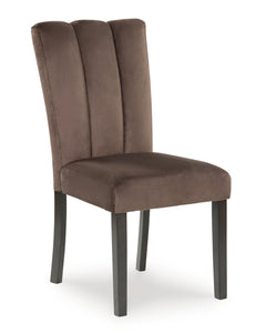 Jeshina Mocha Dining Chair (Set of 2) - Ornate Home