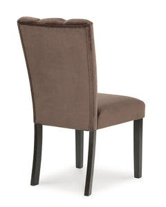 Jeshina Mocha Dining Chair (Set of 2) - Ornate Home