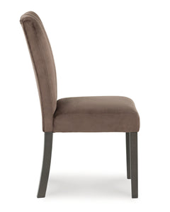 Jeshina Mocha Dining Chair (Set of 2) - Ornate Home