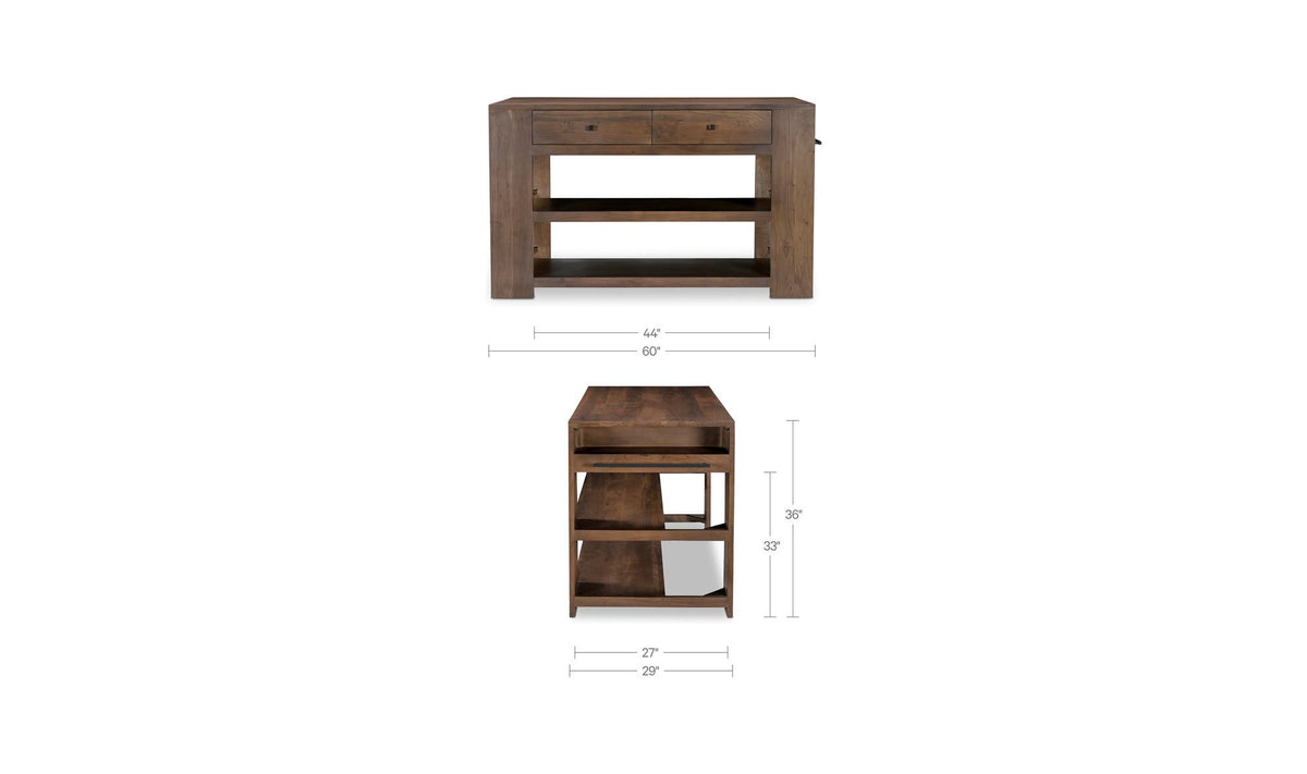 Jespen Brown Kitchen Island - Ornate Home