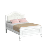 Jesse White 3-Piece Full Panel Bedroom Set - Ornate Home