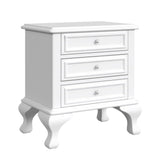 Jesse White 3-Piece Full Panel Bedroom Set - Ornate Home