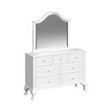 Jesse White 4-Piece Full Panel Bedroom Set - Ornate Home