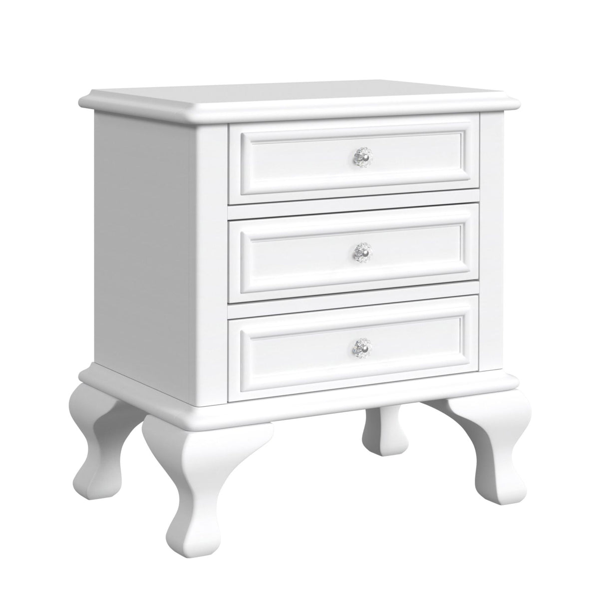 Jesse White 5-Piece Full Panel Bedroom Set - Ornate Home