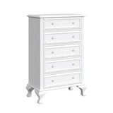Jesse White 6-Piece Twin Panel Bedroom Set - Ornate Home