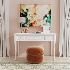 Jesse White Desk - Ornate Home