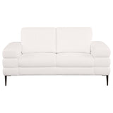 Jessel Ivory Loveseat - Ornate Home