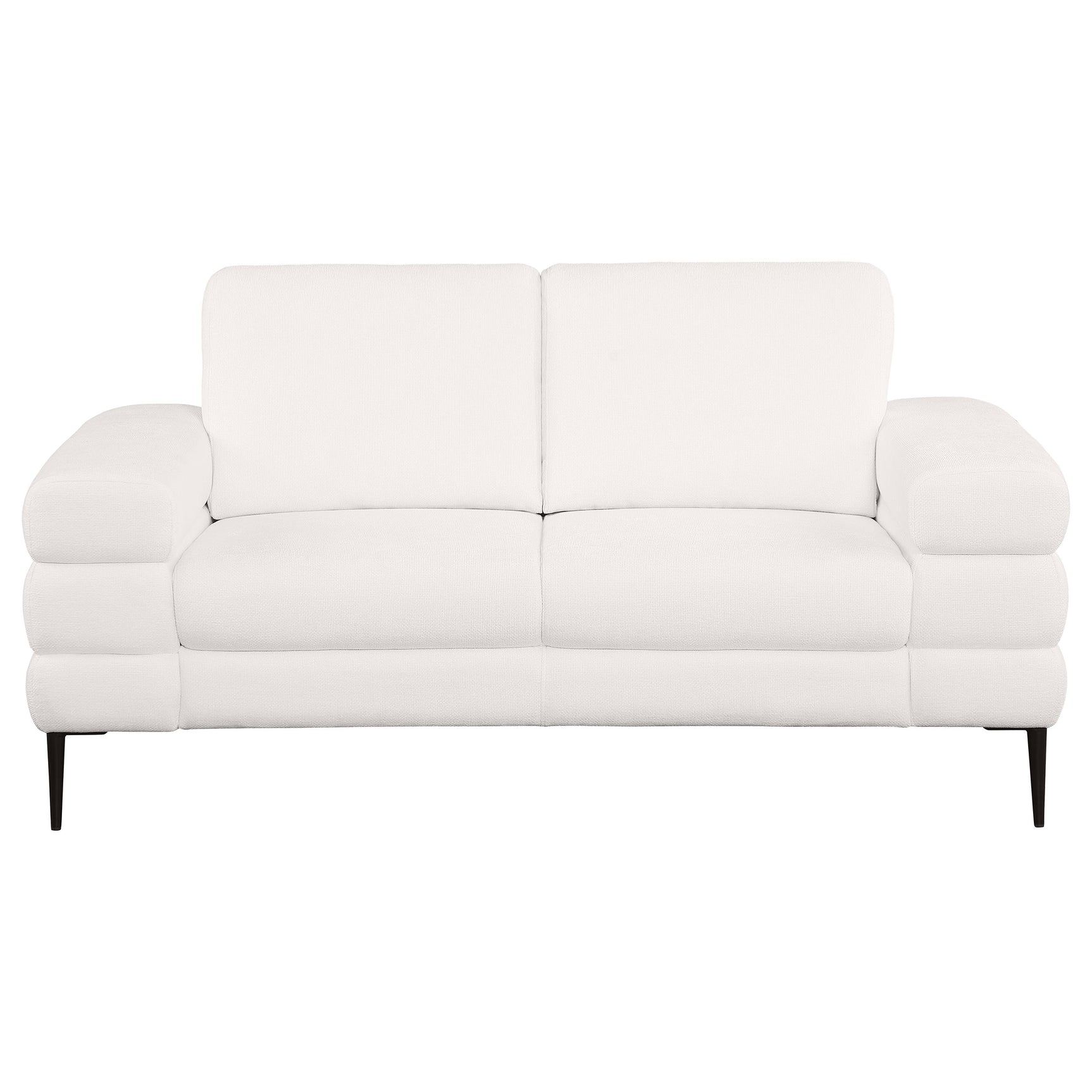 Jessel Ivory Loveseat - Ornate Home
