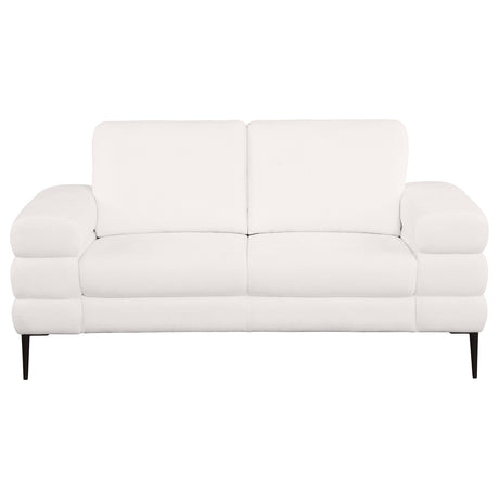 Jessel Ivory Loveseat - Ornate Home