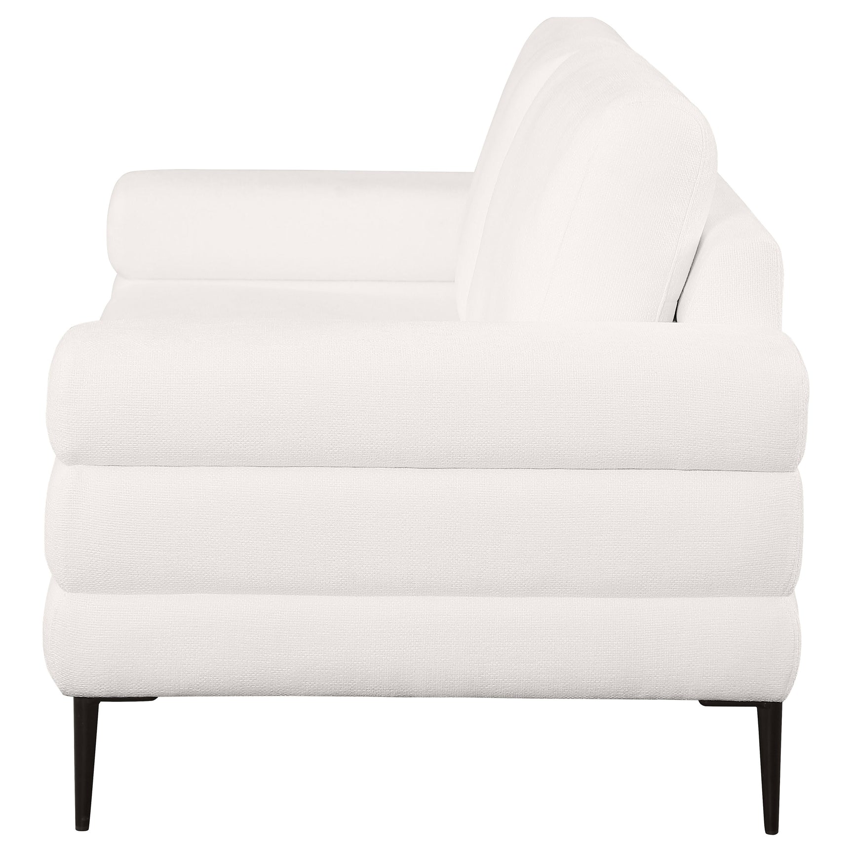 Jessel Ivory Loveseat - Ornate Home