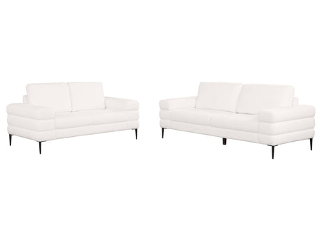Jessel Ivory Sofa & Loveseat - Ornate Home