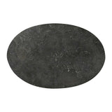 Jessenia Gold/Gray Stone Accent Table - Ornate Home